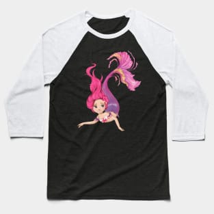 Mermaid Baseball T-Shirt